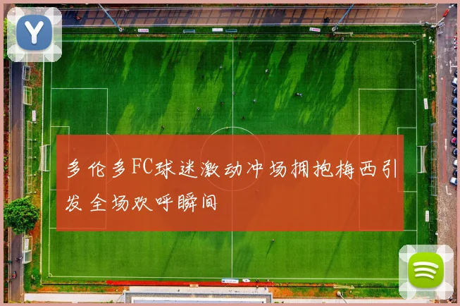 多伦多FC球迷激动冲场拥抱梅西引发全场欢呼瞬间